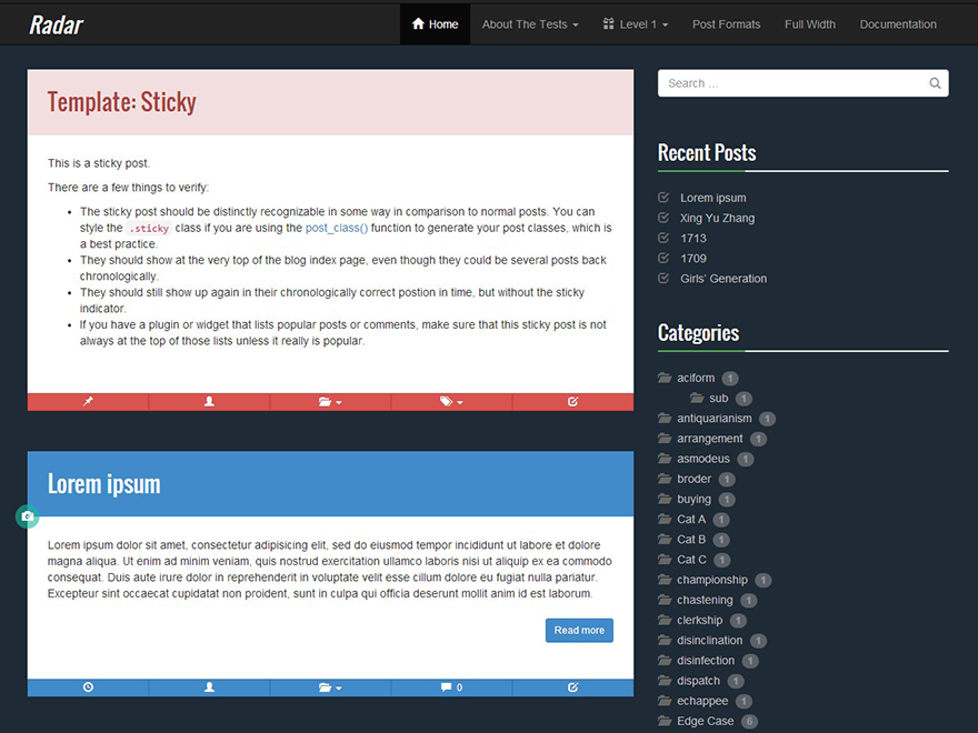 Radar主题汉化包