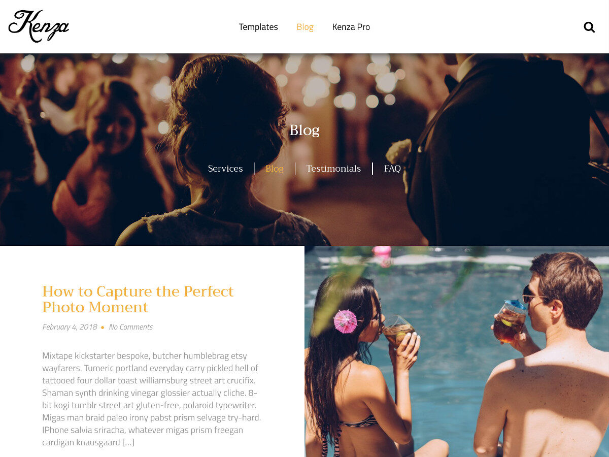 Kenza主题汉化包