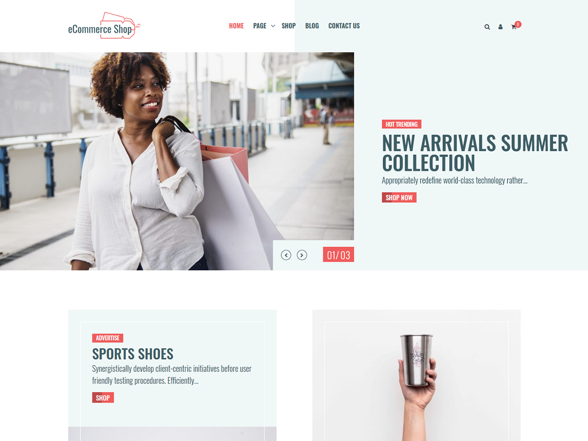 eCommerce Shop主题汉化包