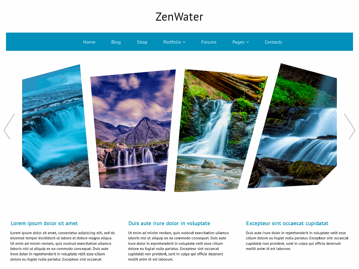 ZenWater主题汉化包