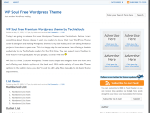 WP Soul主题汉化包