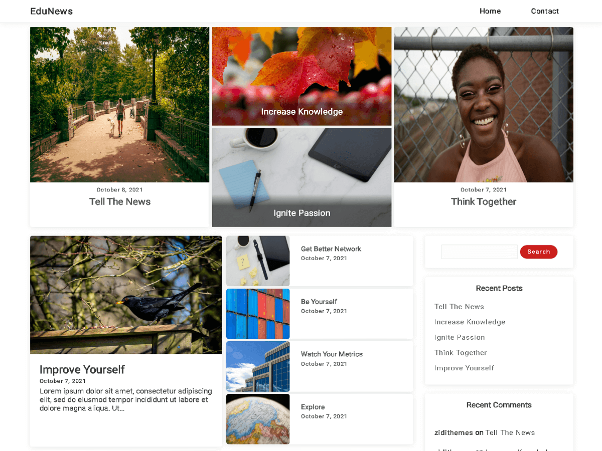 Edunews主题汉化包