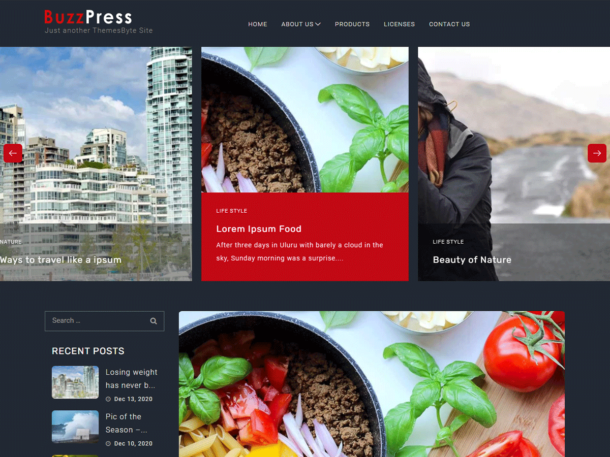 BuzzPress主题汉化包