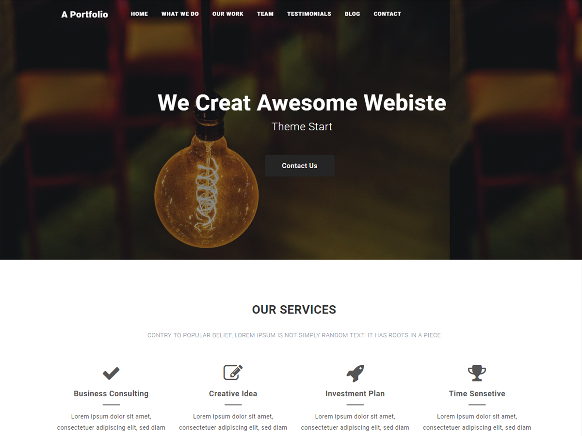 A portfolio主题汉化包