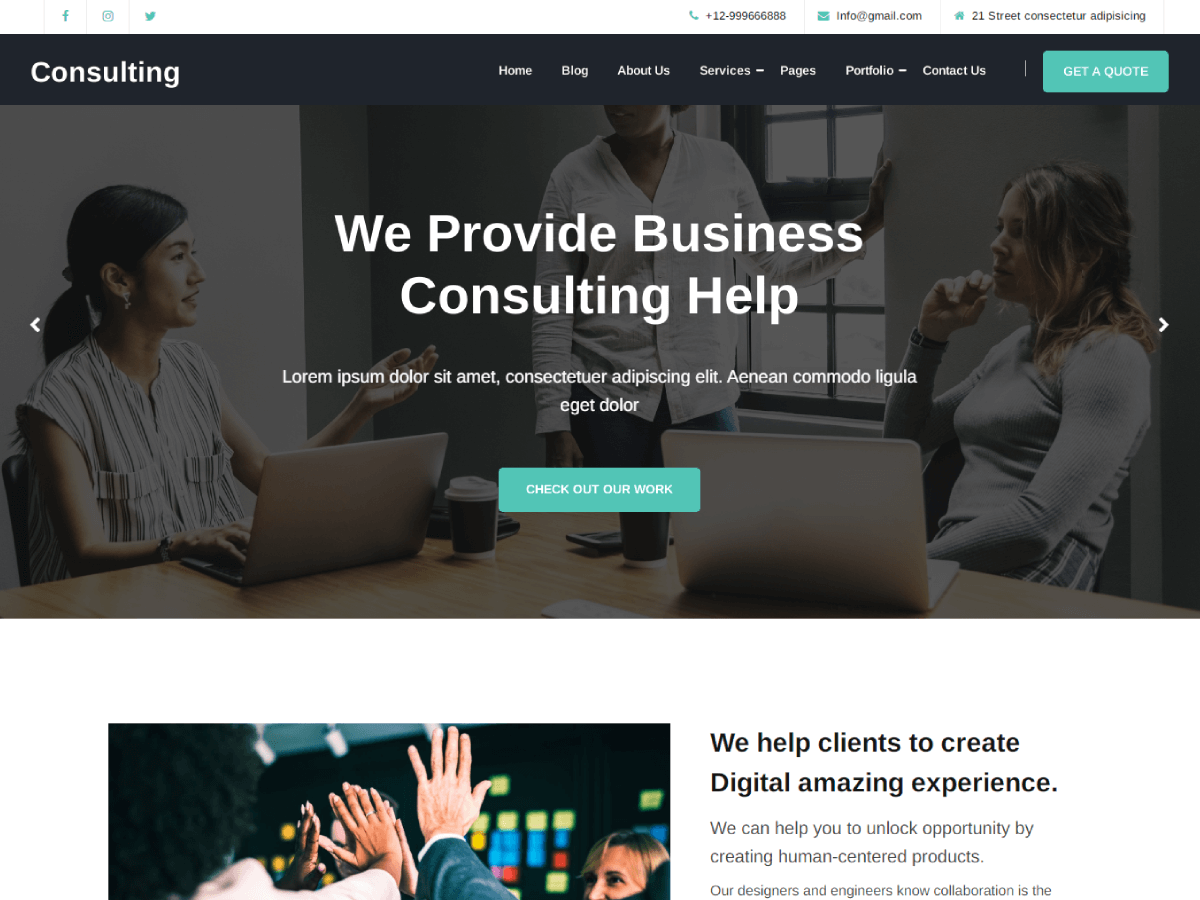 Avadanta Consulting主题汉化包