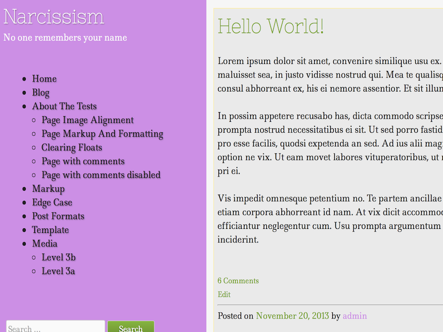 Narcissism主题汉化包