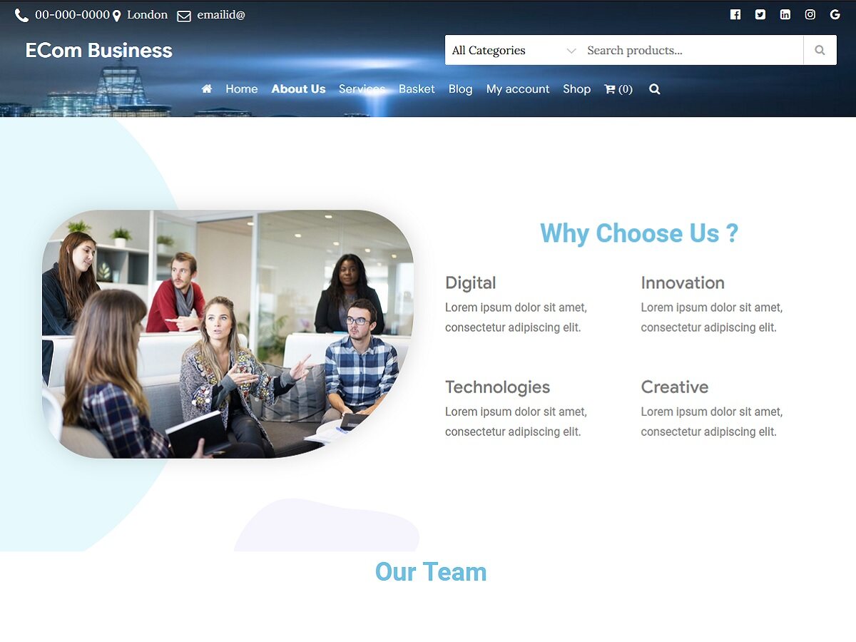 ECom Business主题汉化包