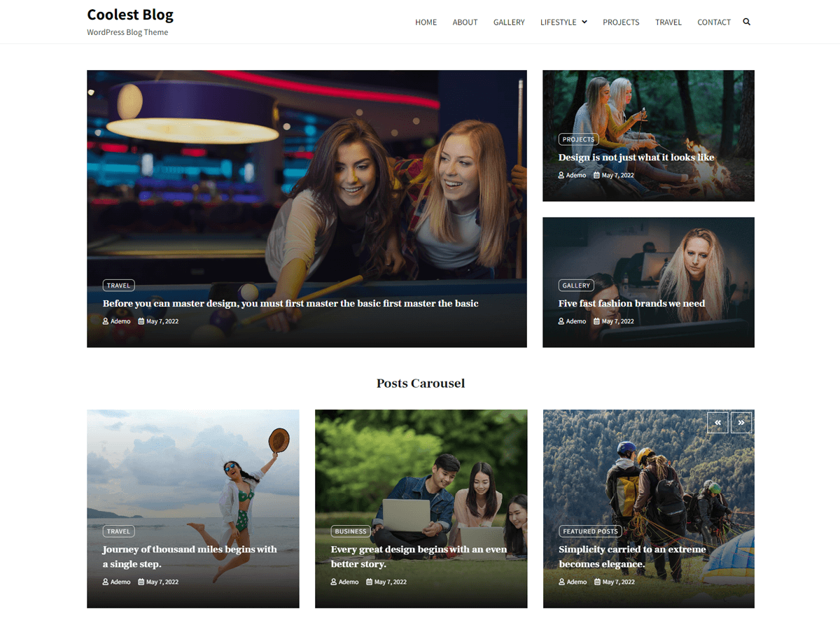 Coolest Blog主题汉化包