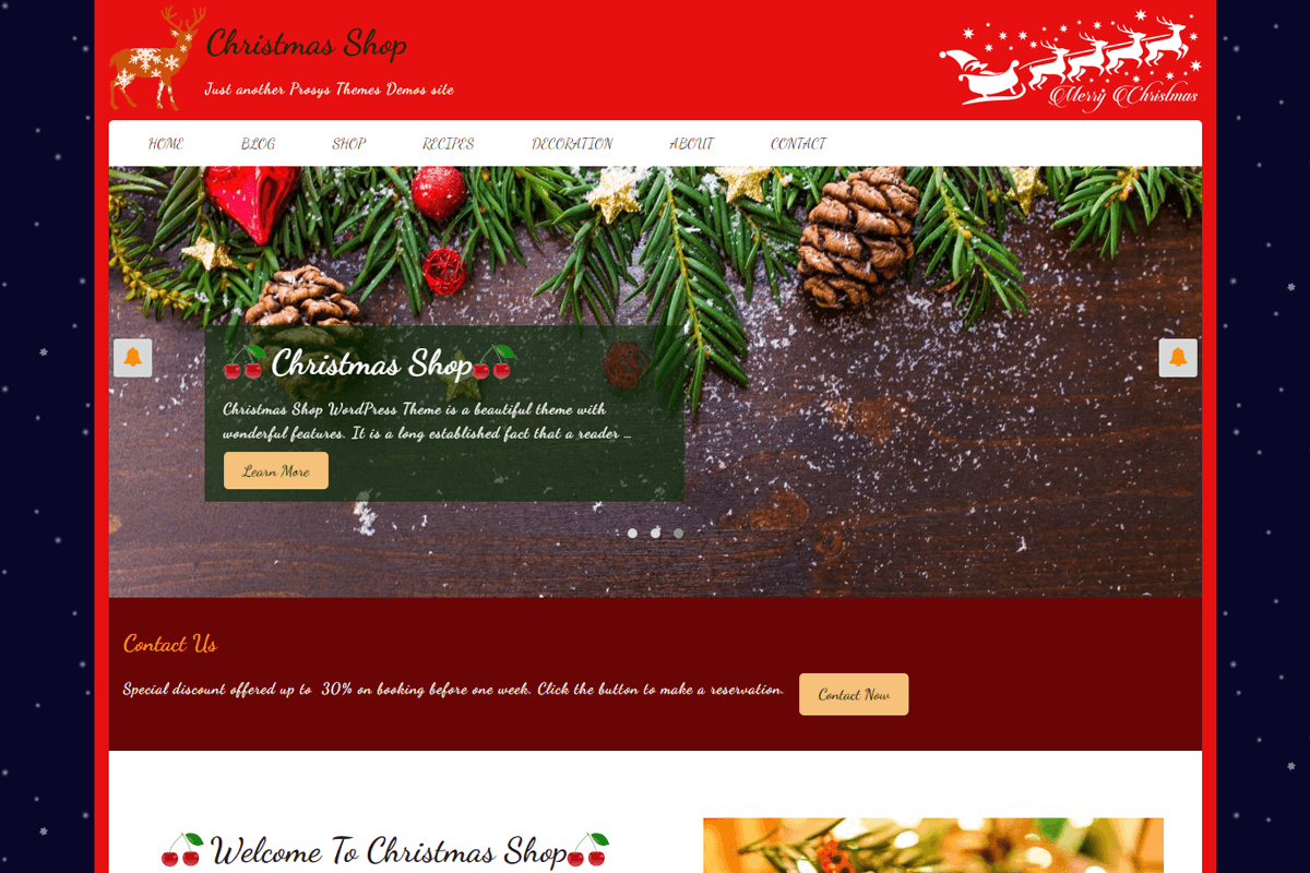 Christmas Shop主题汉化包