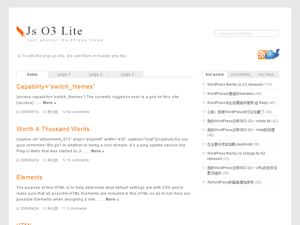 Js O3 Lite主题汉化包