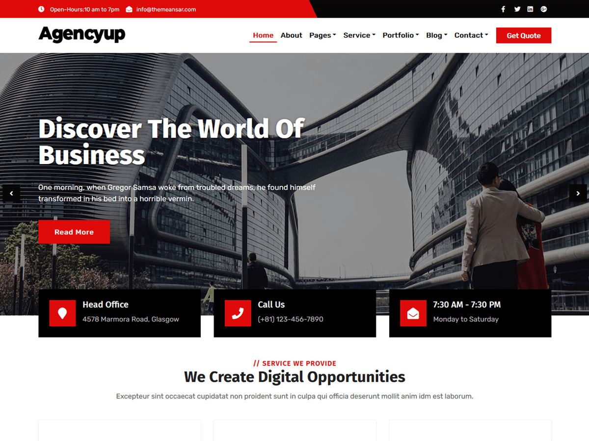 Agencyup主题汉化包