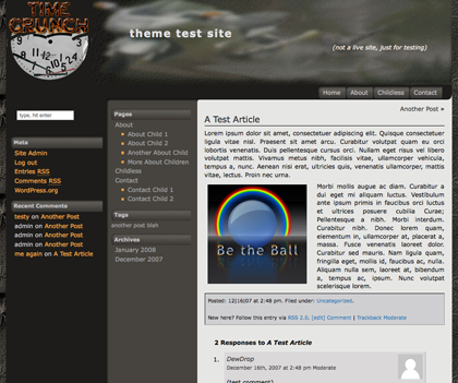 TimeCrunch主题汉化包