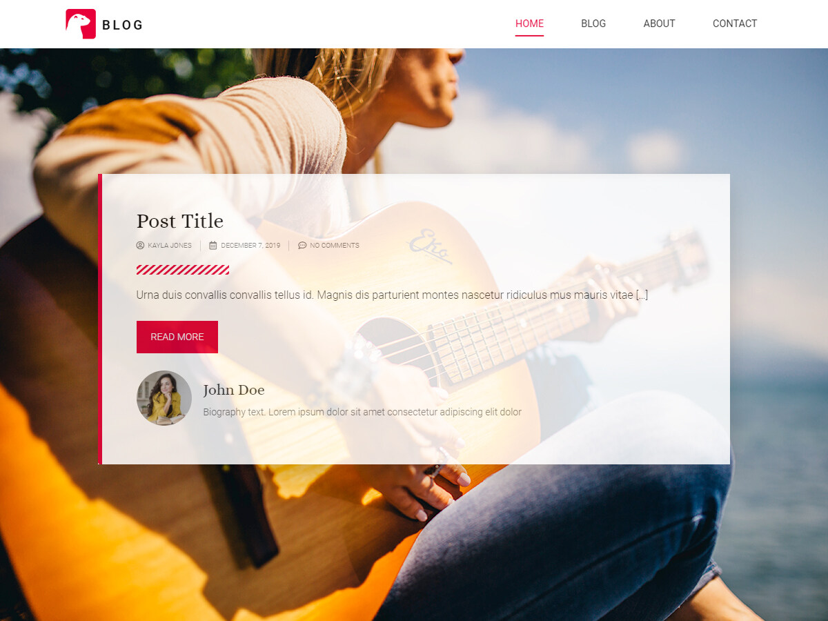 Marmot Blog主题汉化包