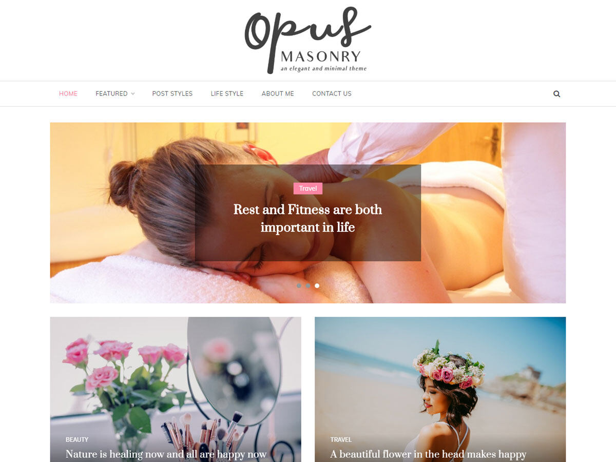 Opus Masonry主题汉化包