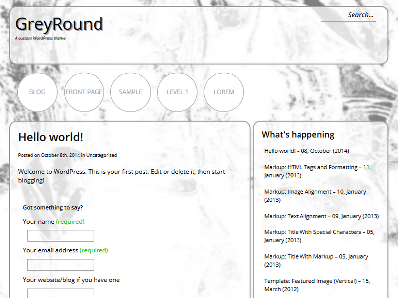 GreyRound主题汉化包