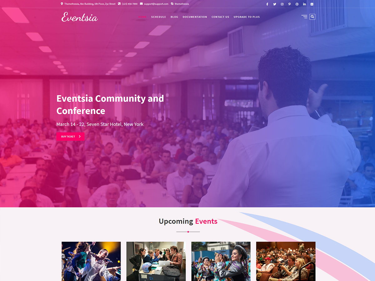 Eventsia主题汉化包