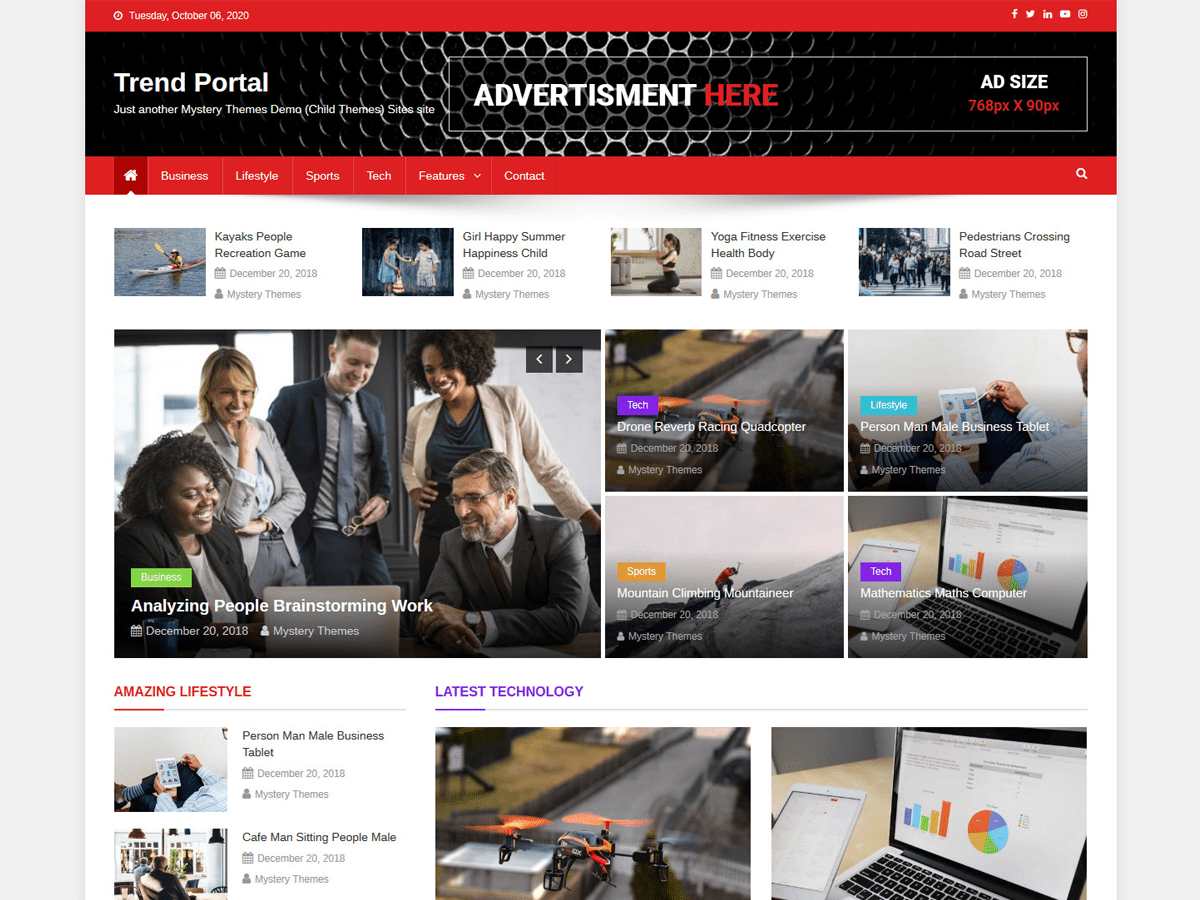 Trend Portal主题汉化包