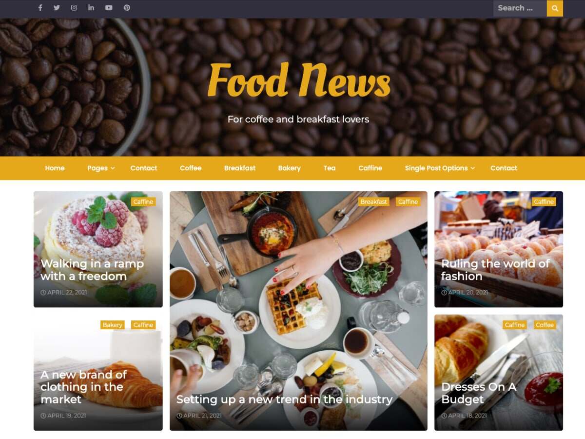 Food News主题汉化包