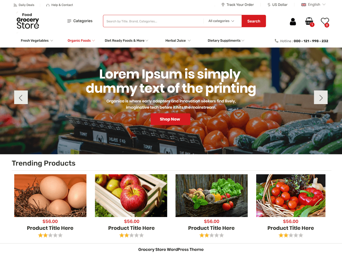 Food Grocery Store主题汉化包