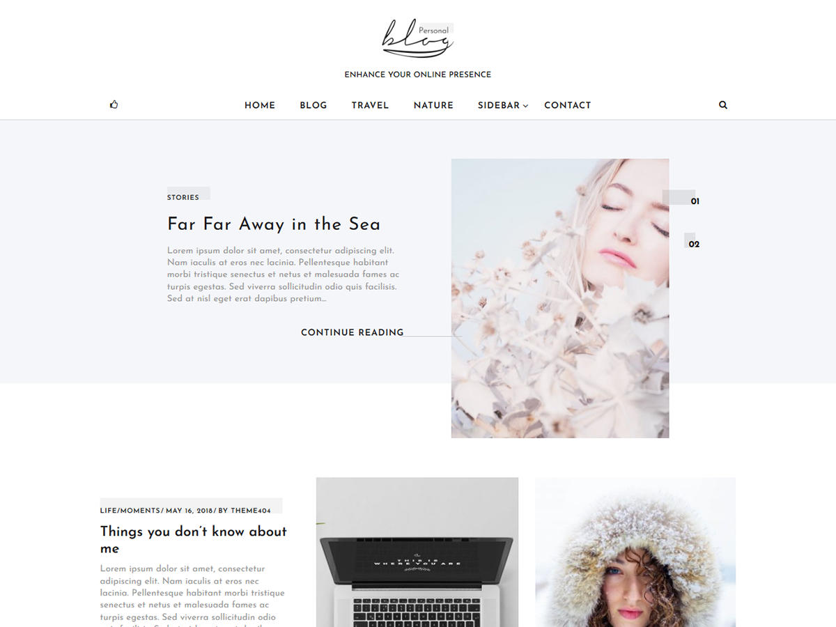 Blog Personal主题汉化包