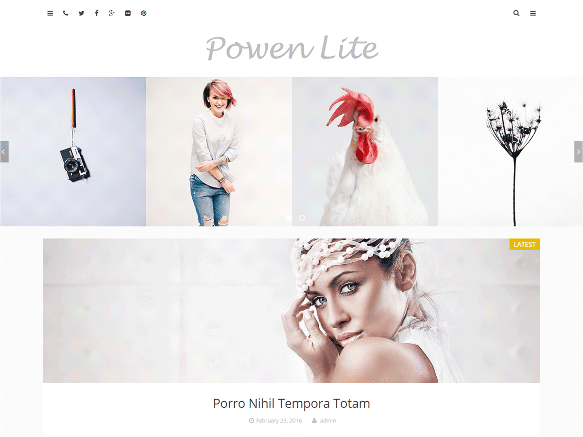 Powen Lite主题汉化包
