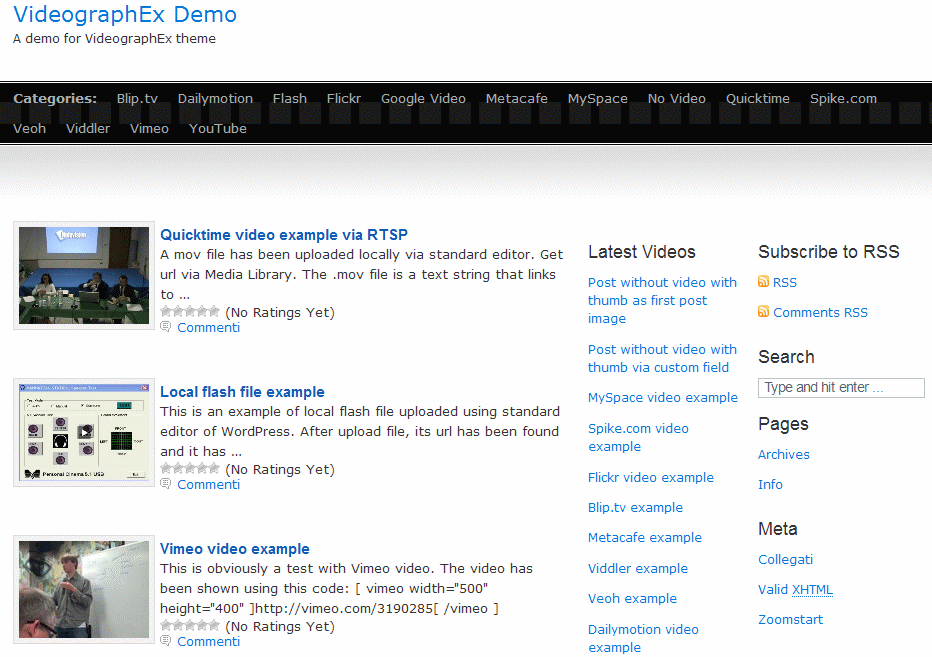 VideographEx主题汉化包