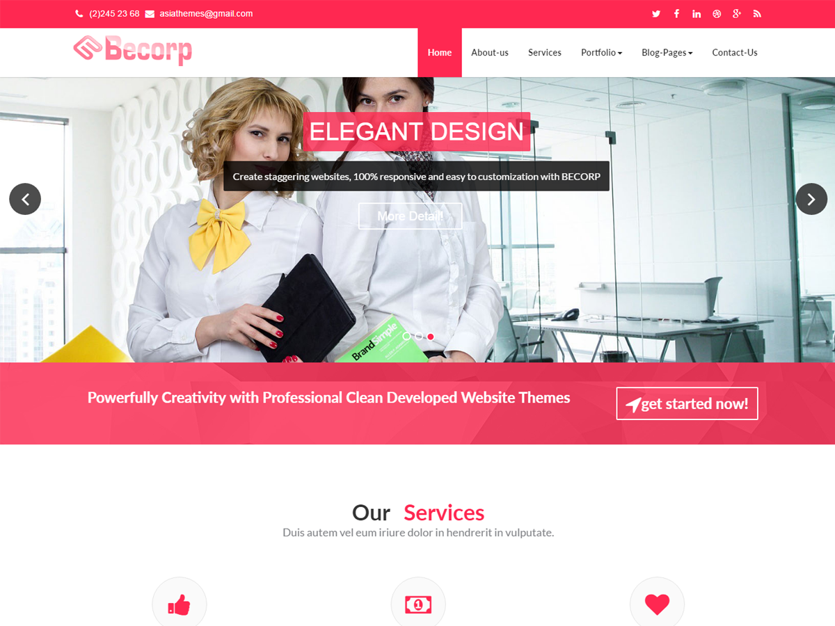 becorp主题汉化包