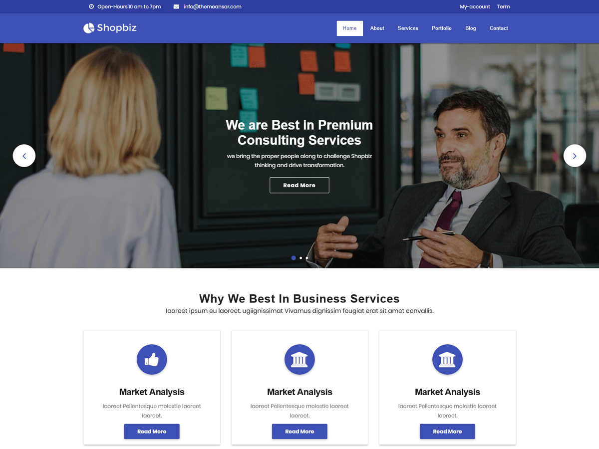 Shopbiz Lite主题汉化包