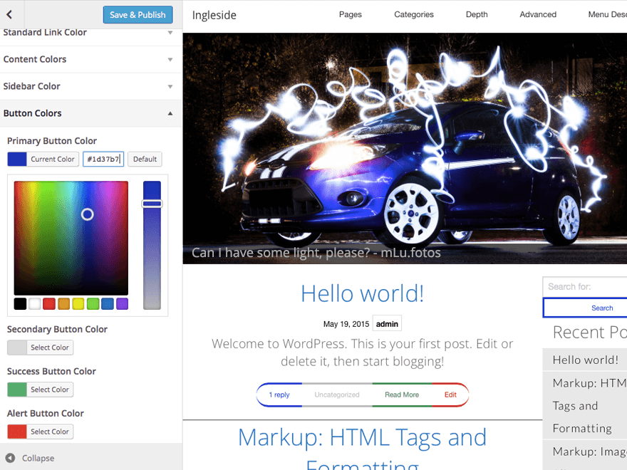 Ingleside主题汉化包