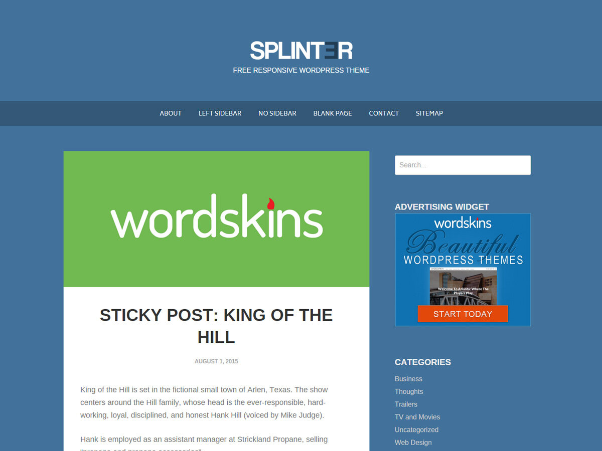 Splinter主题汉化包