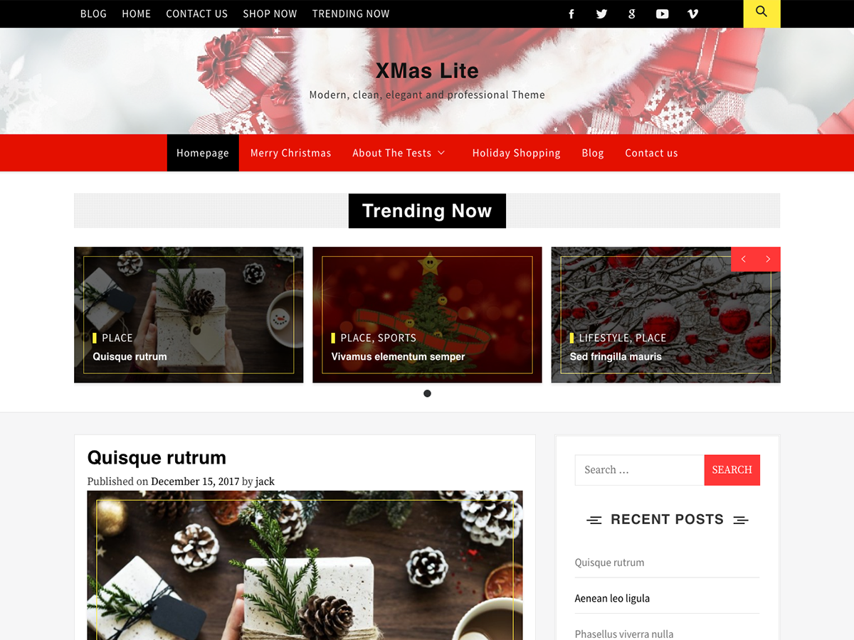 Xmas Lite主题汉化包