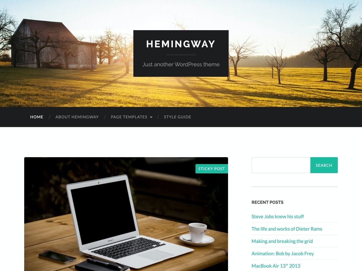 Hemingway主题汉化包