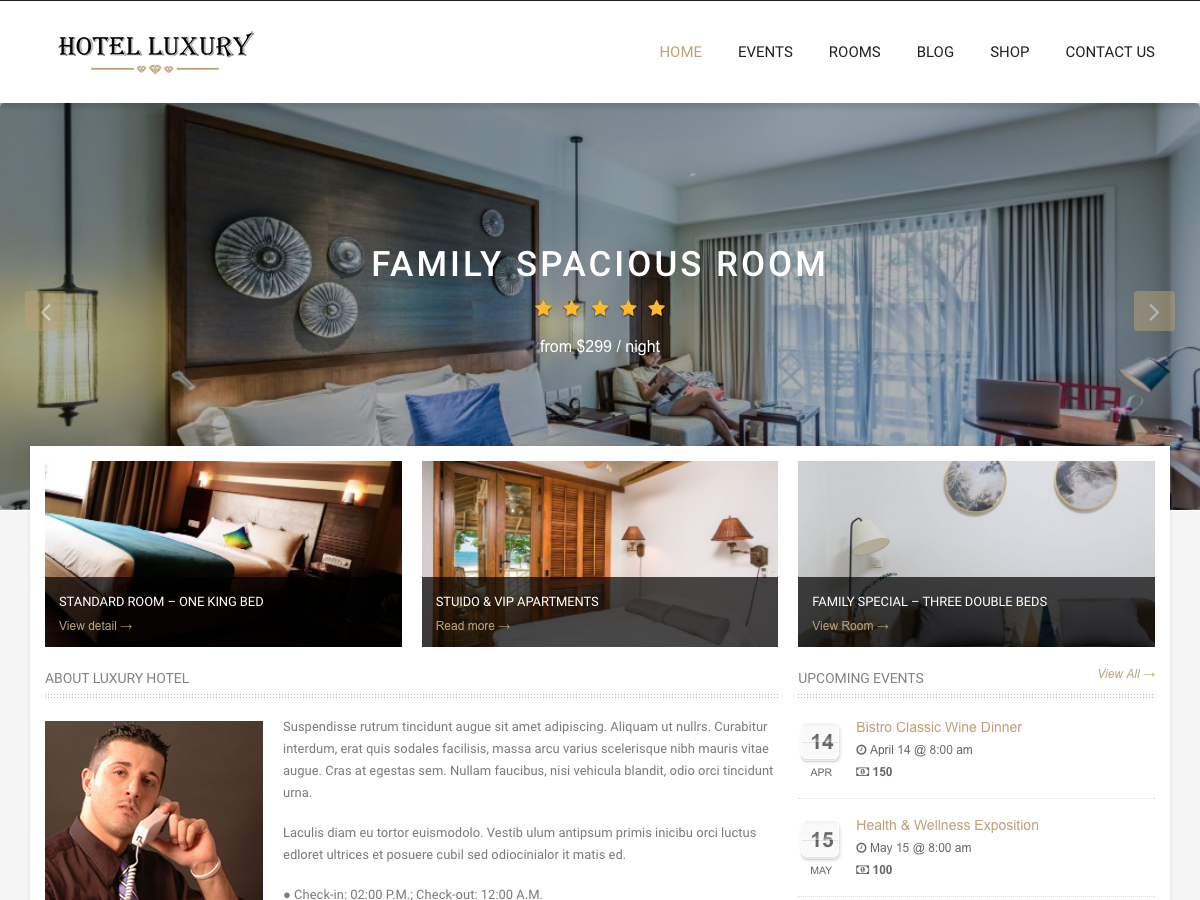 Hotel Luxury主题汉化包