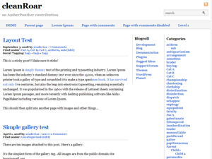 cleanRoar主题汉化包