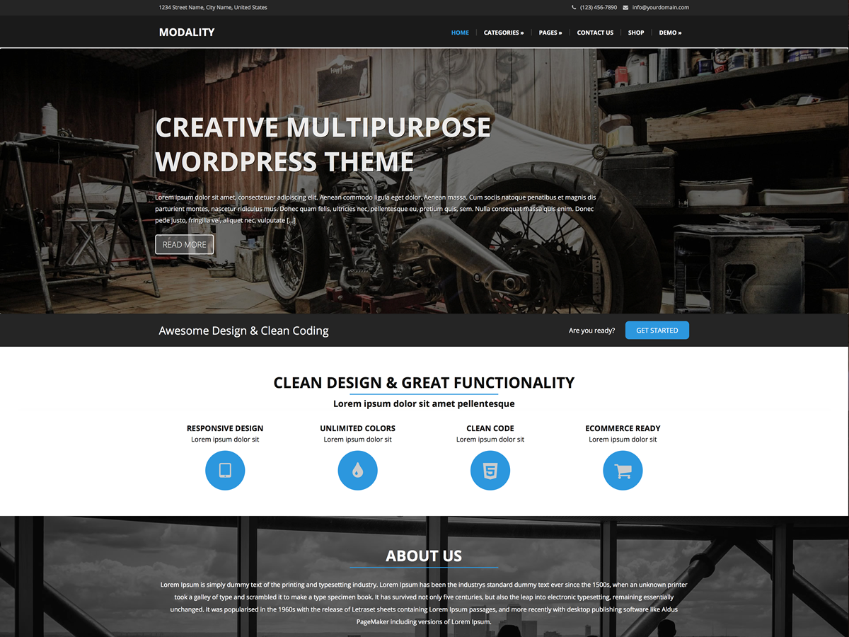 Modality主题汉化包