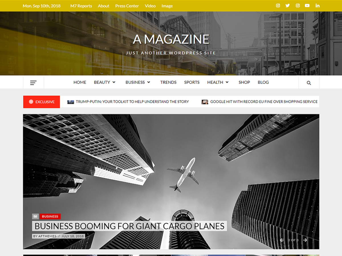 A Magazine主题汉化包