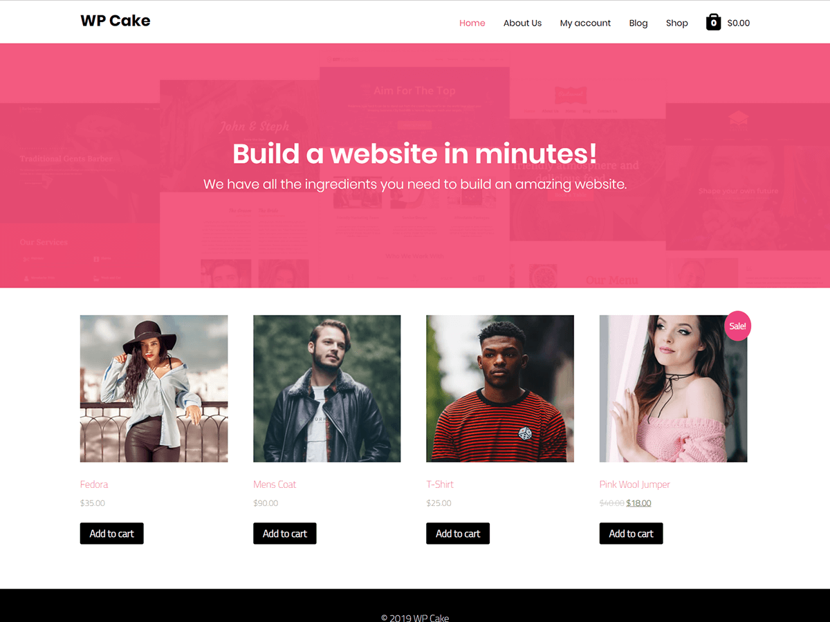 WPCake主题汉化包