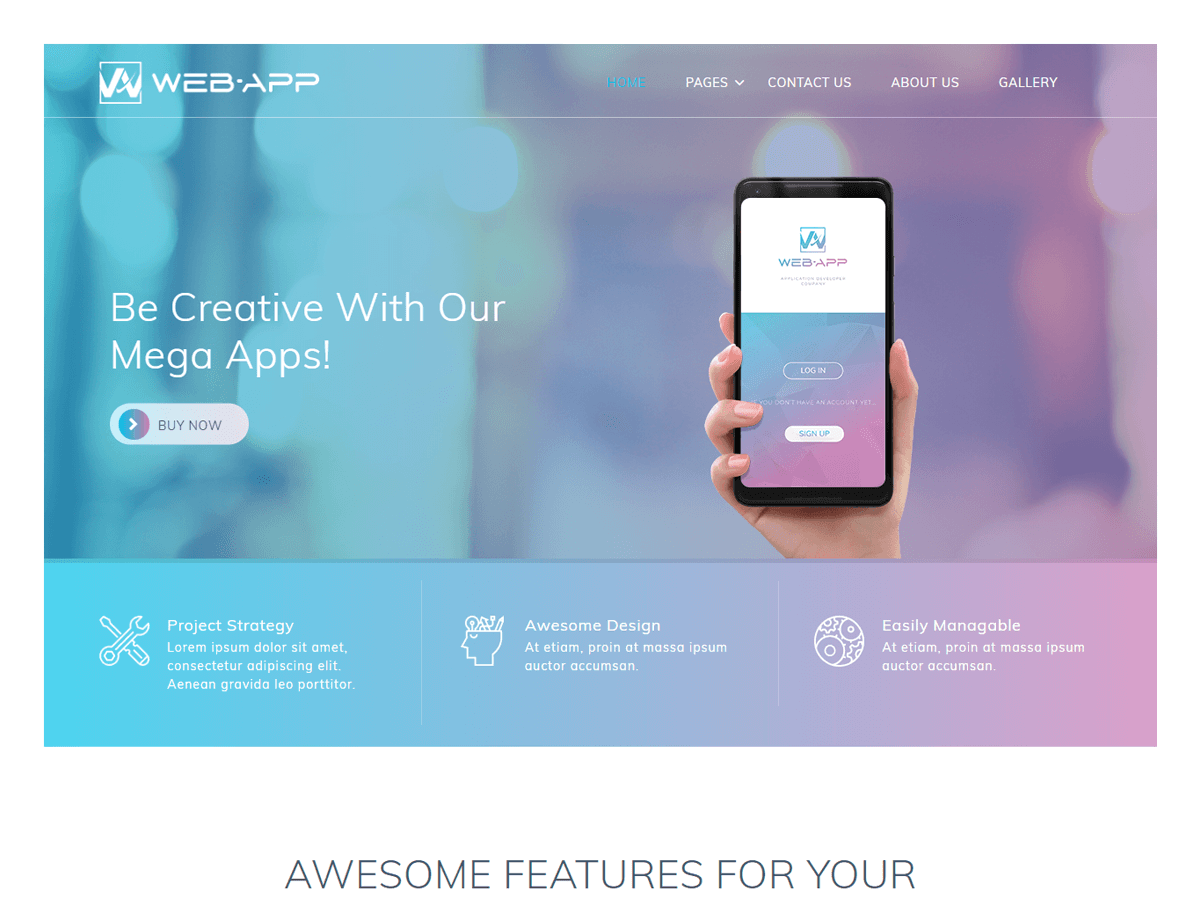 Web App主题汉化包