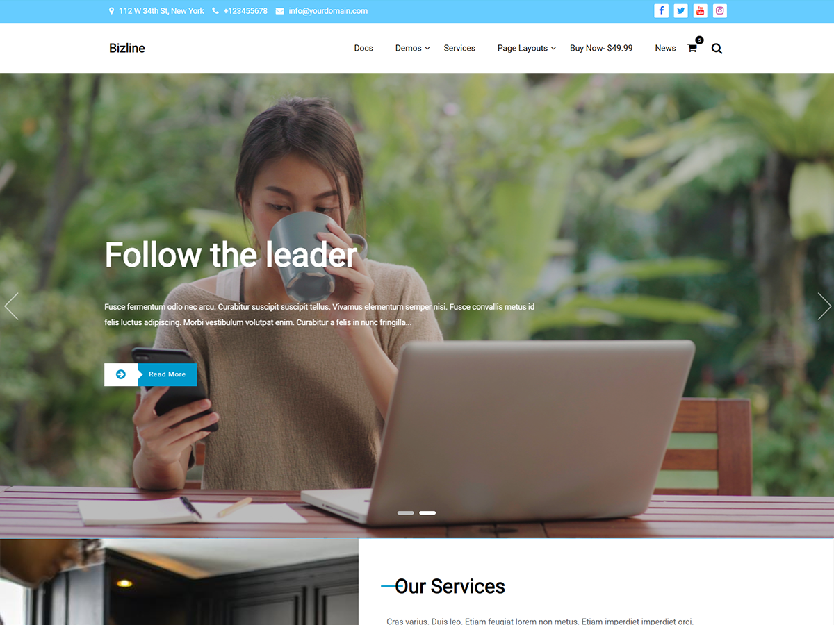 Bizline主题汉化包