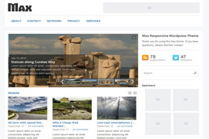 Max Magazine主题汉化包