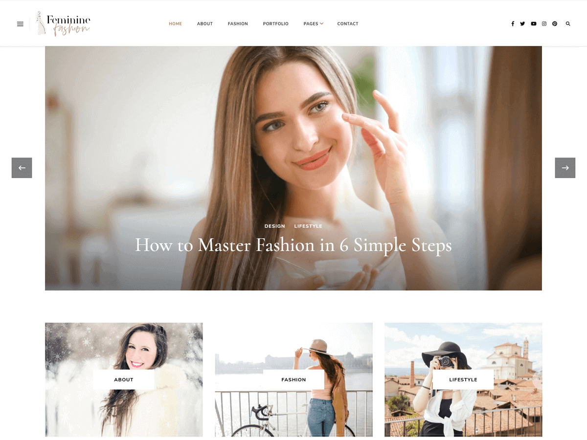 Feminine Fashion主题汉化包