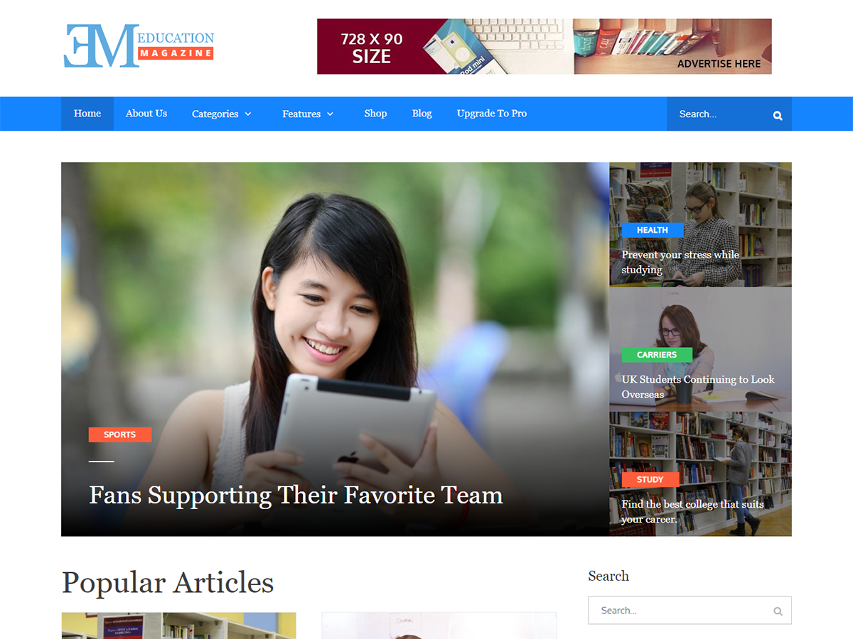 EduMag主题汉化包