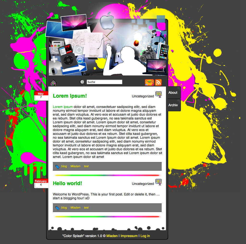 Color Splash主题汉化包