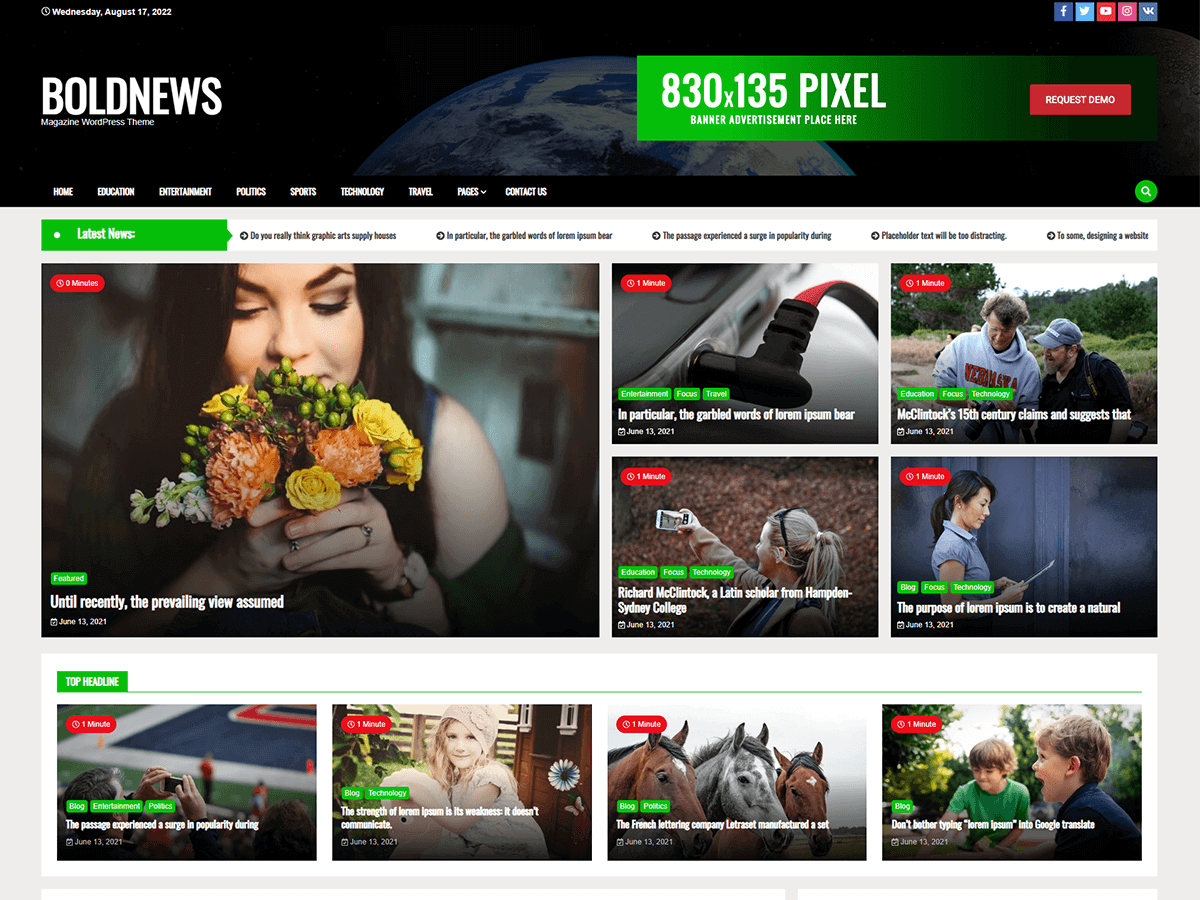 BoldNews主题汉化包