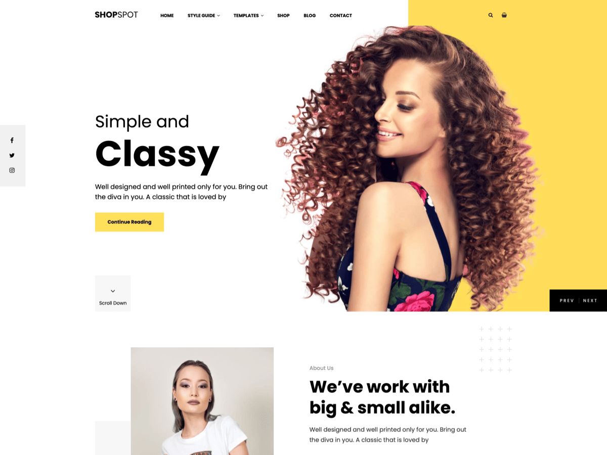 Shop Spot主题汉化包