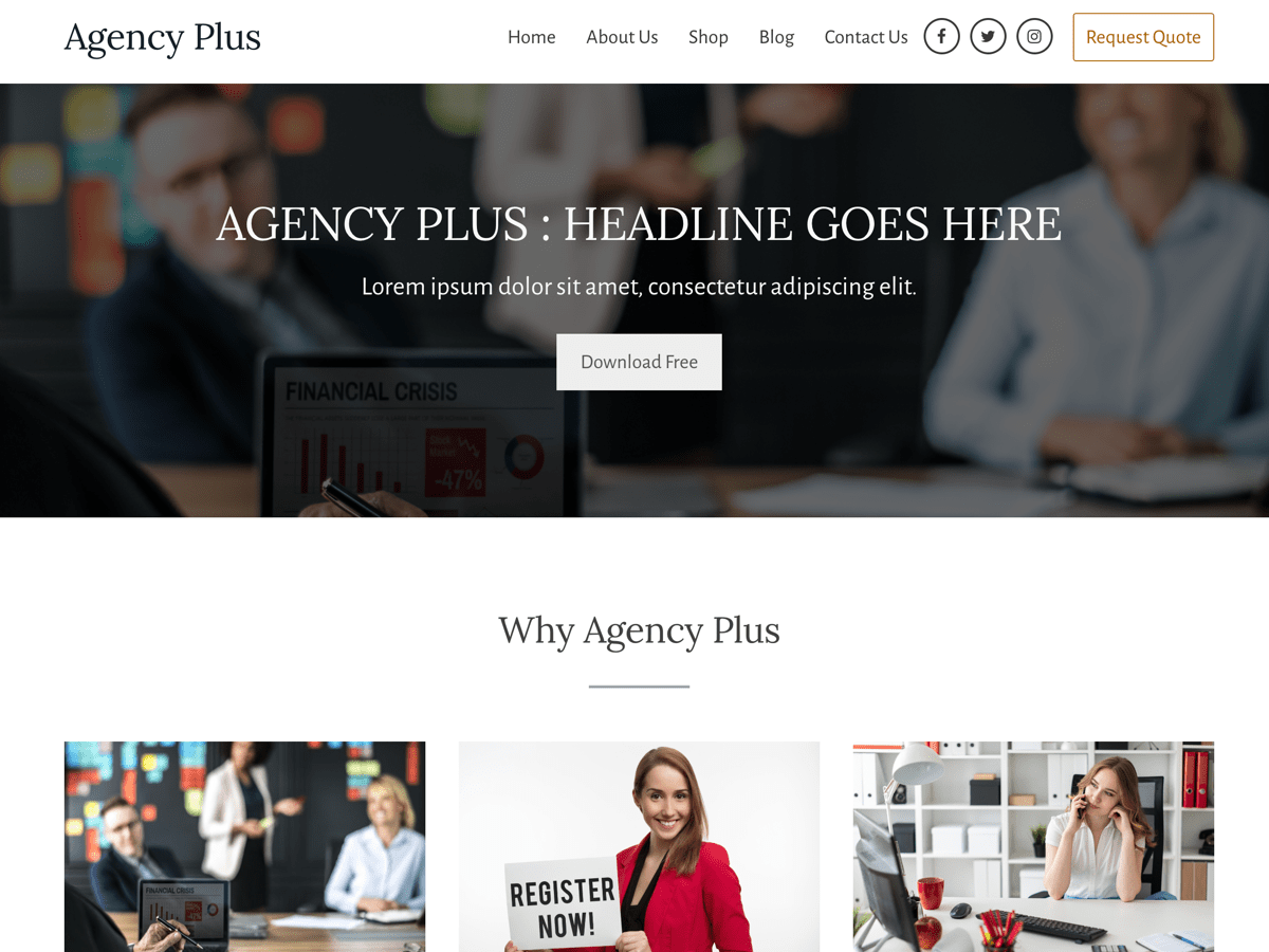 Agency Plus主题汉化包