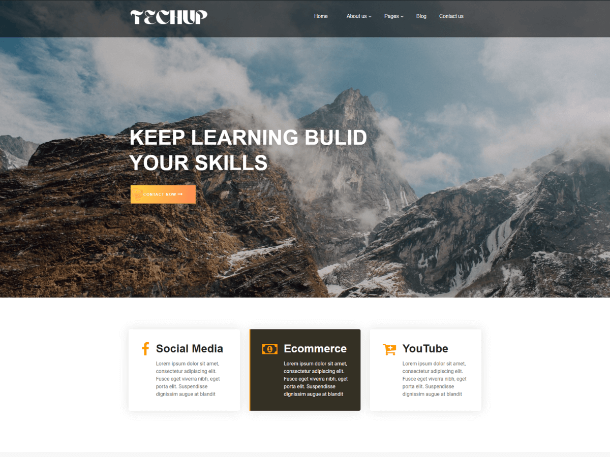 Retail Techup主题汉化包