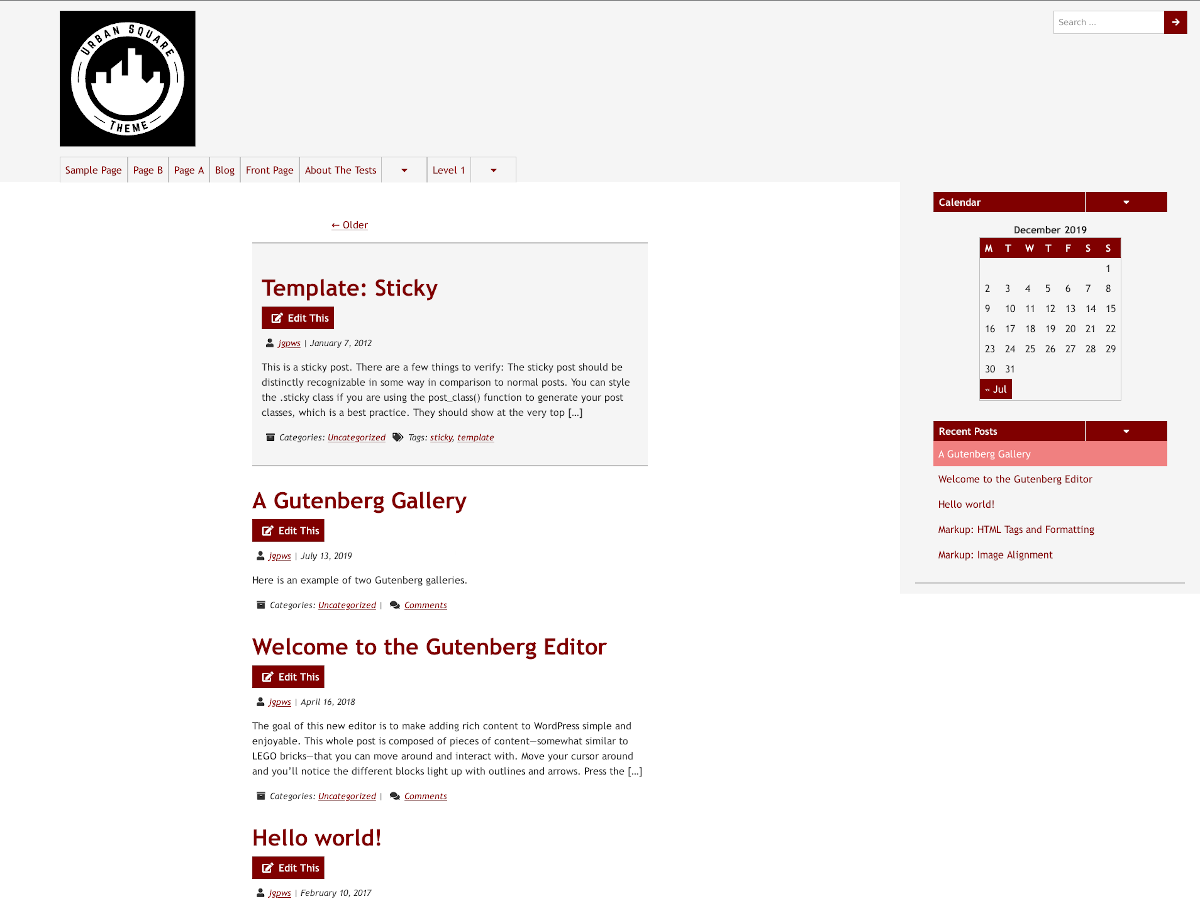 Urban Square主题汉化包