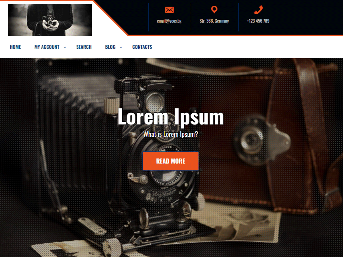 Photography Studio主题汉化包