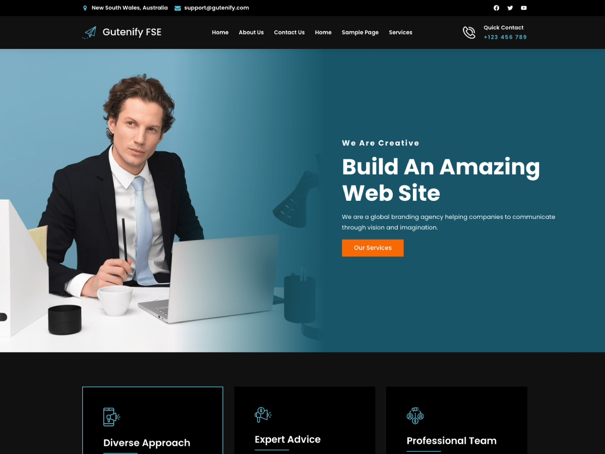 Gutenify FSE主题汉化包